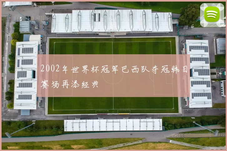 2002年世界杯冠军巴西队夺冠韩日赛场再添经典