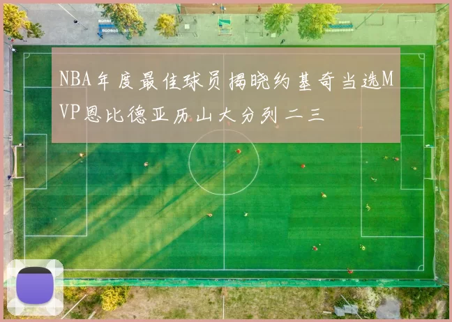 NBA年度最佳球员揭晓约基奇当选MVP恩比德亚历山大分列二三